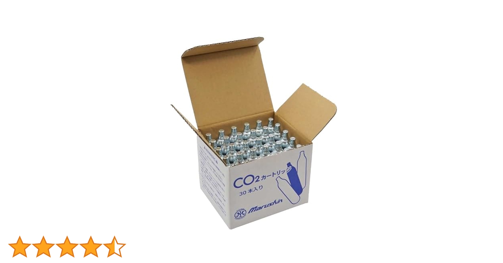 シ*ロ様 マルシン CO2 カートリッジ 30本入 ×2箱 マルシン工業 マルシン marushin CO2カートリッジ 30本入り